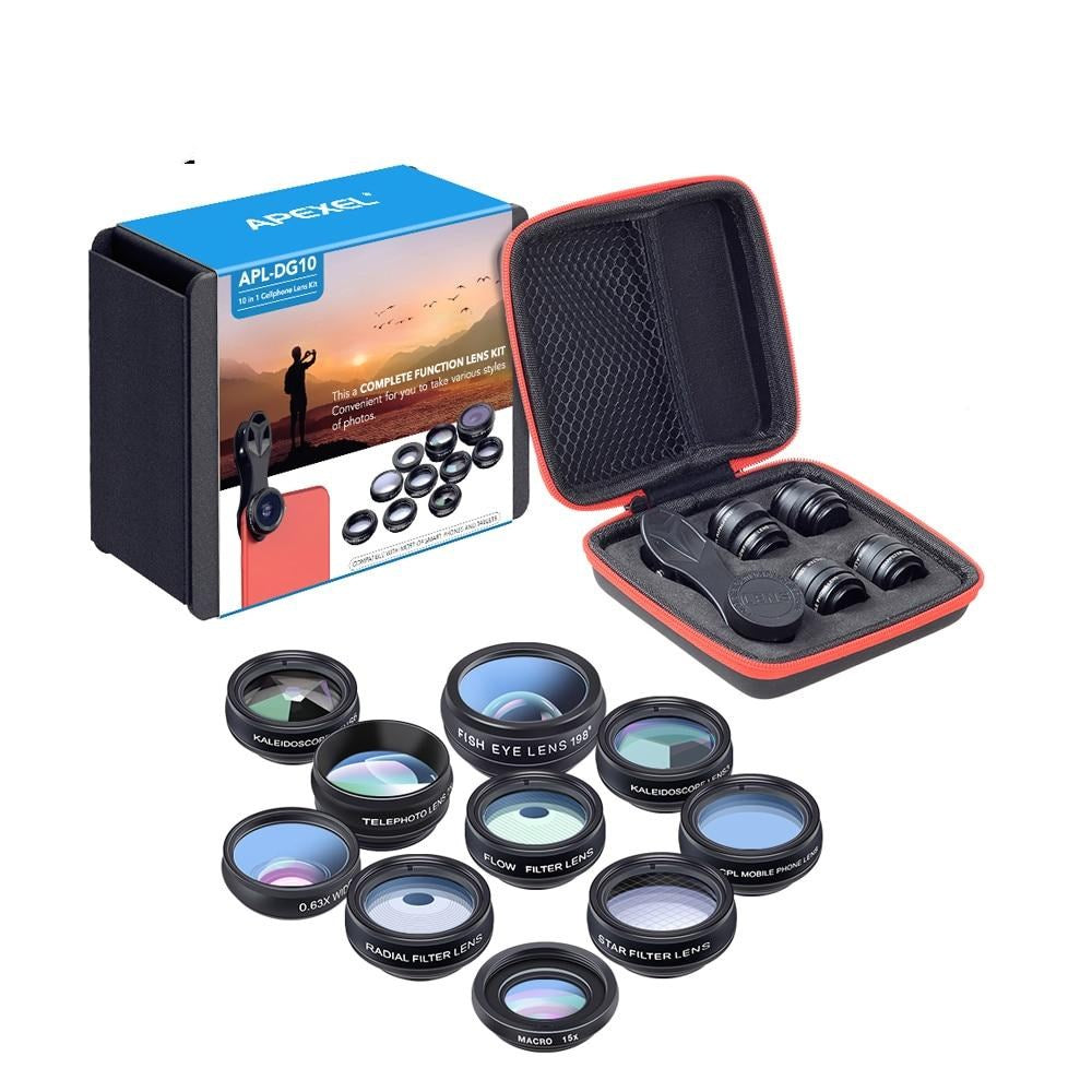 Universal Fisheye Wide Angle Macro Lens for Phones