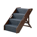 Solid Hardwood Foldable Pet Steps