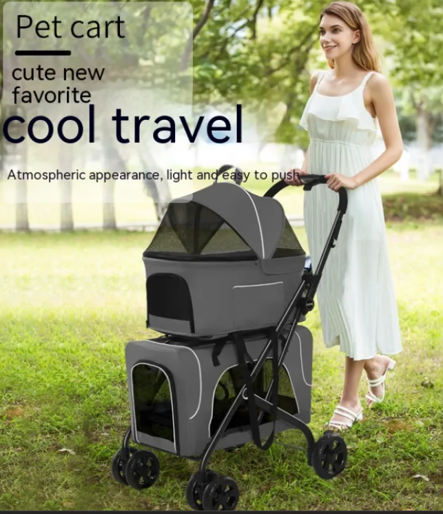 Lightweight Folding Pet Trolley