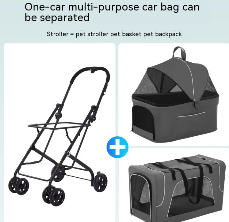 Lightweight Folding Pet Trolley