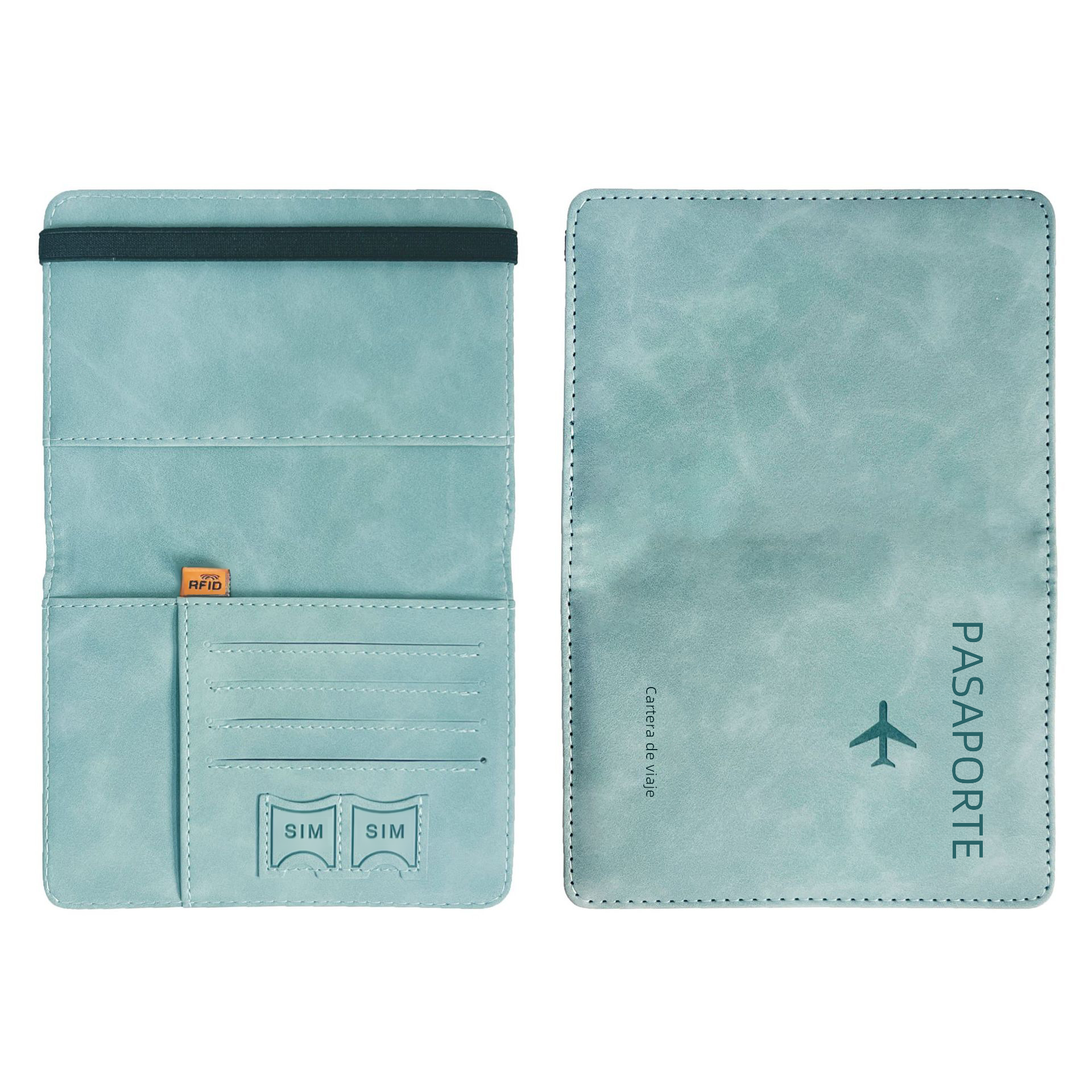 Anti-Theft RFID Passport Holder Cover Case