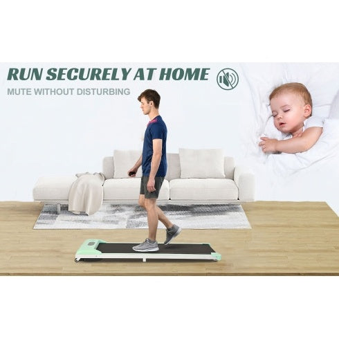 Under-Desk Walking Pad Treadmill, 2.5HP
