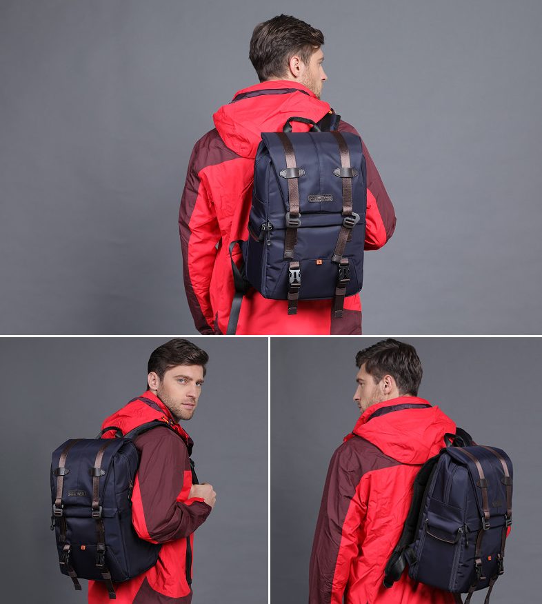 Vintage Waterproof Camera Backpack