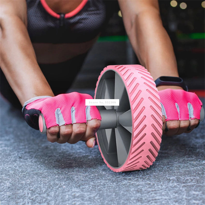 Ab Power Roller with Foam Handle