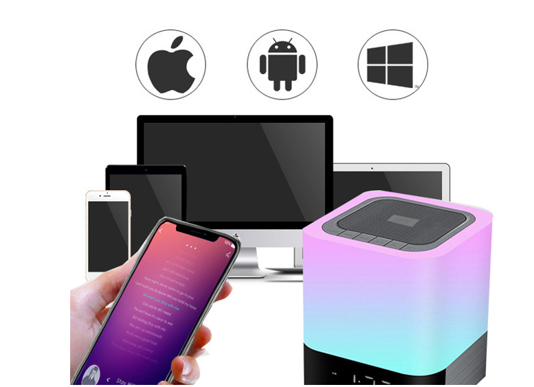 Colorful Touch Lamp Bluetooth Speaker