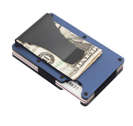 Card Holder, Wallet, Faux Magnetic Business Card Case