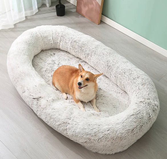 Human-Size Washable Dog Bed
