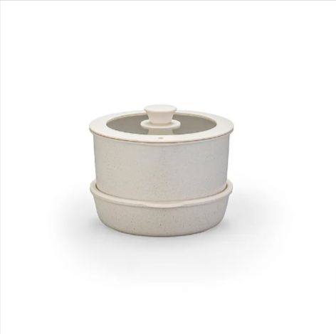 15-Piece Non-Stick Stone-Coated Pan Set
