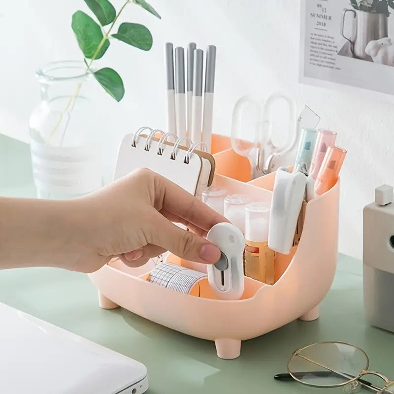 Creative Multifunctional Desk Organizer Pig Shape