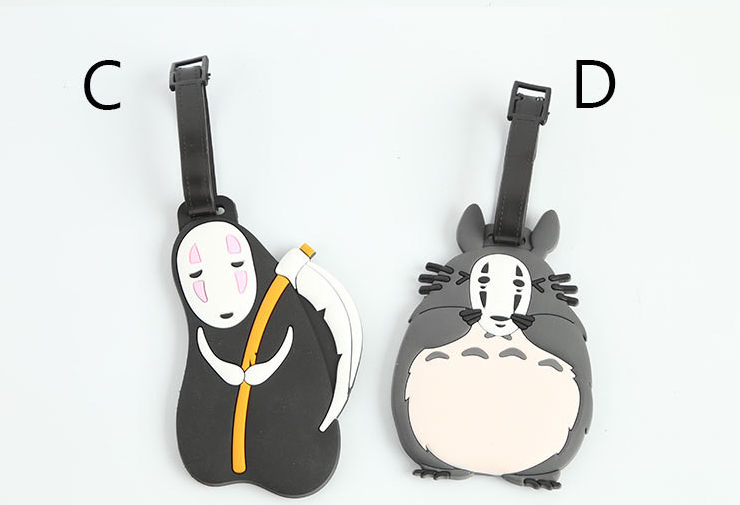 Creative Cartoon Silicone Luggage Tag Spirited Away