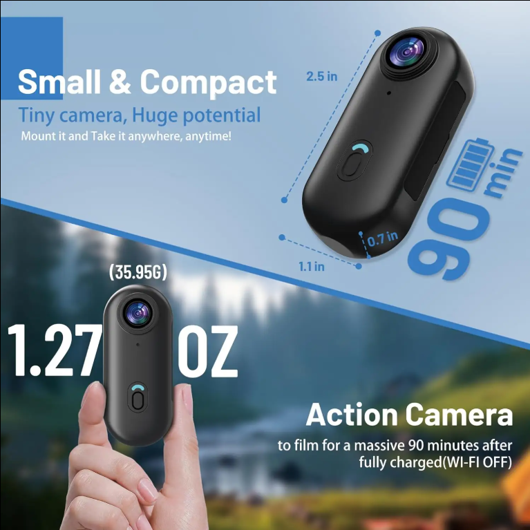Mini FHD Body POV Camera