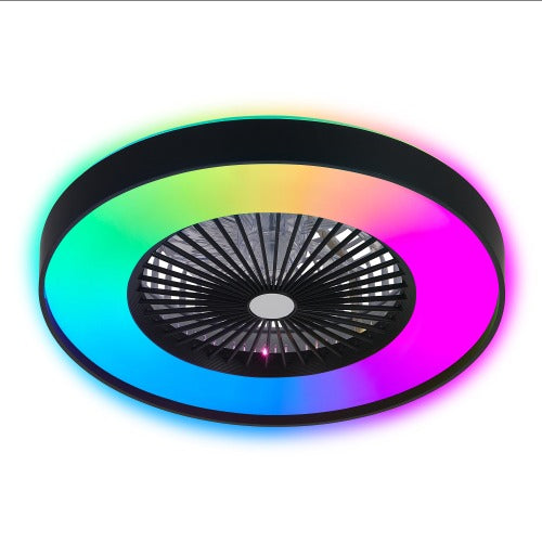 23-Inch Ceiling Fan with LED RGB Light