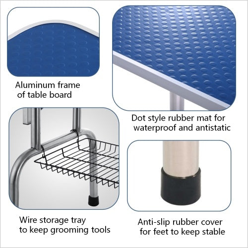 46-Inch Large Pet Grooming Table