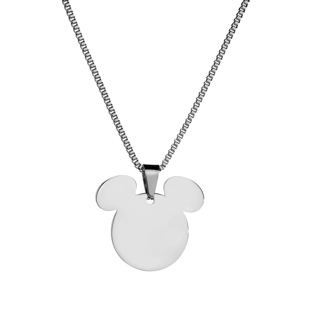 Custom Titanium Steel Pet ID Tag with DIY Engraving