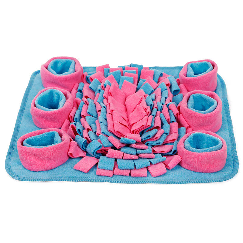 Pet Snuffle Mat for Dogs and Cats Slow Feed Bowl