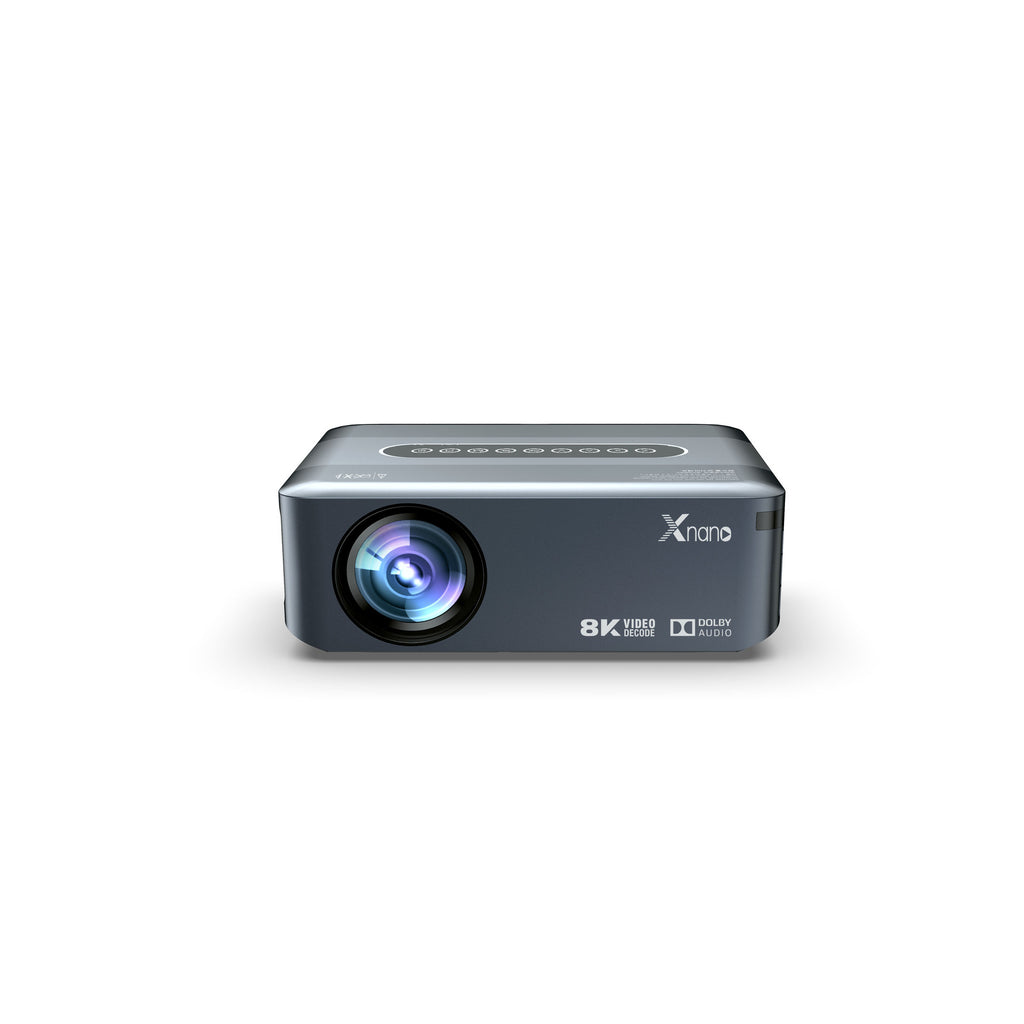 Android 9.0 Portable Projector with Dual-Band WiFi
