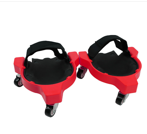 Rolling Knee Pad with Multidirectional Wheels