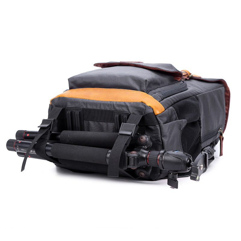 Waterproof Canvas DSLR Camera Backpack for Outdoor Use