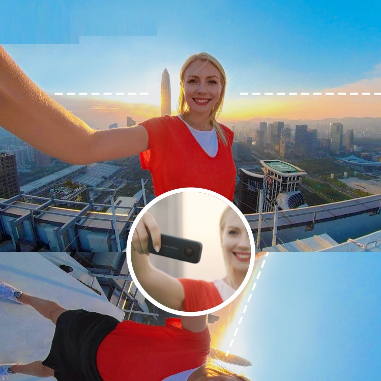 Pocket Panoramic Action Camera, 5.7K