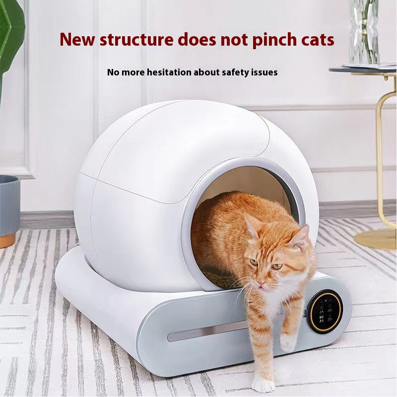 Smart Automatic Self-Cleaning Litter Box