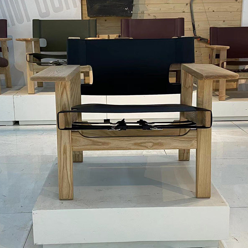 Spanish Wooden Lounge Chair