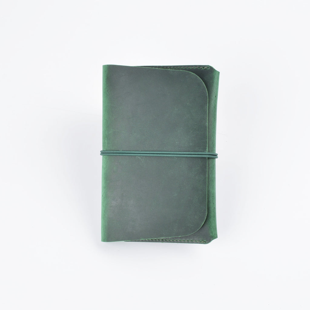 Leather Passport Holder with Card Slots and Wallet