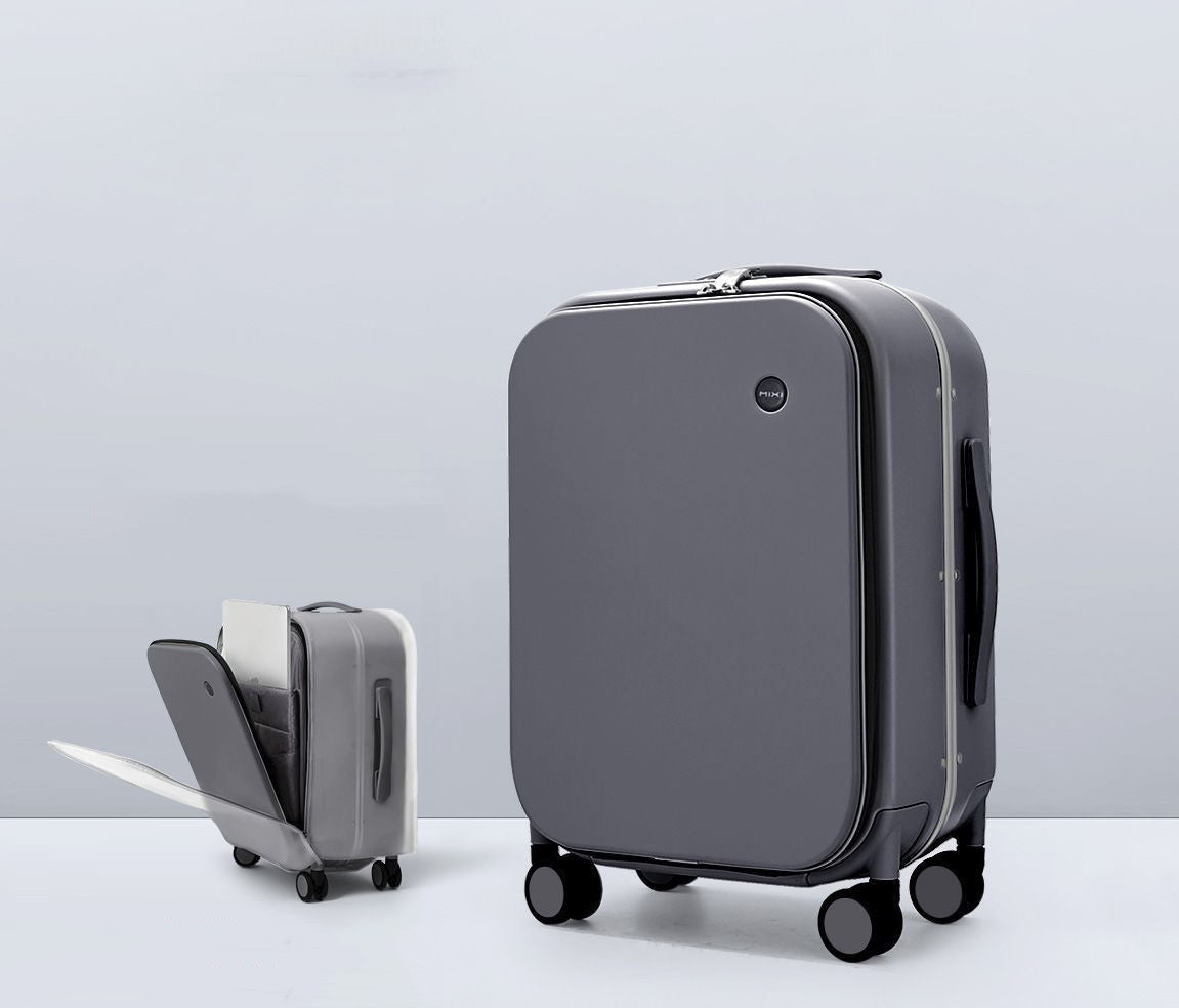 Aluminum Frame Hard Shell 22in Trolley Suitcase