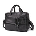 Genuine Leather Business Travel Messenger Bag