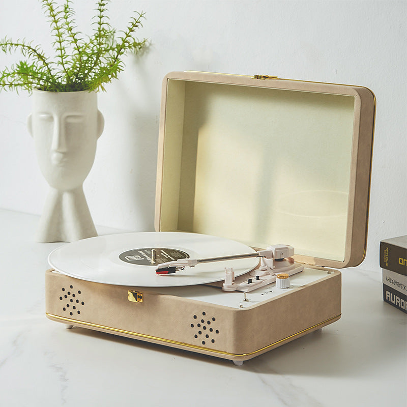 Retro Portable Bluetooth Turntable