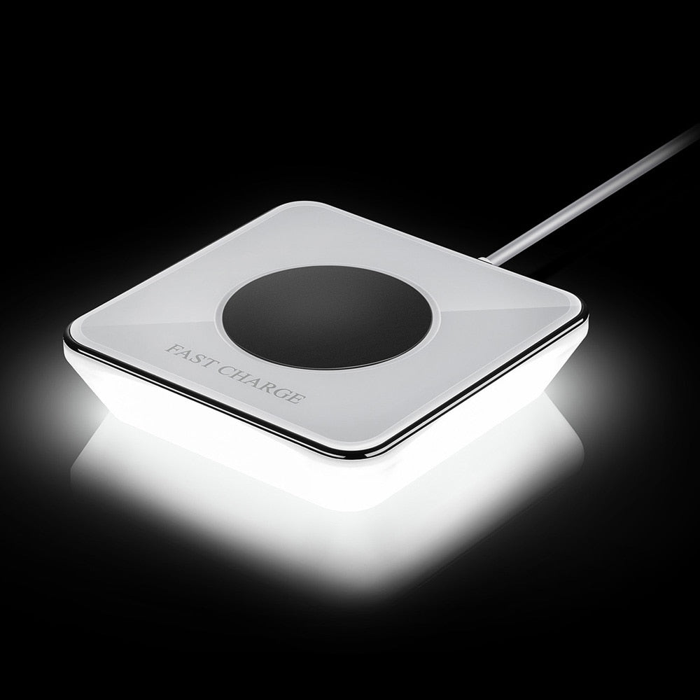 10W Fast Qi Wireless Charging Pad with Night Light