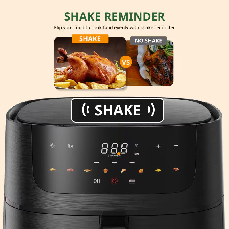 8.5 QT Touchscreen Air Fryer, 8-in-1