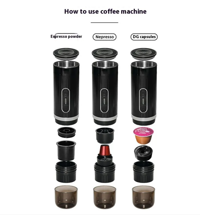 Portable Rechargeable Espresso Maker
