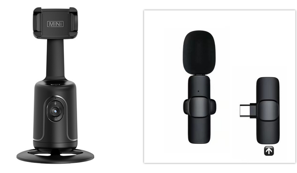Wireless Lavalier Microphone for Live Broadcast and Short Video