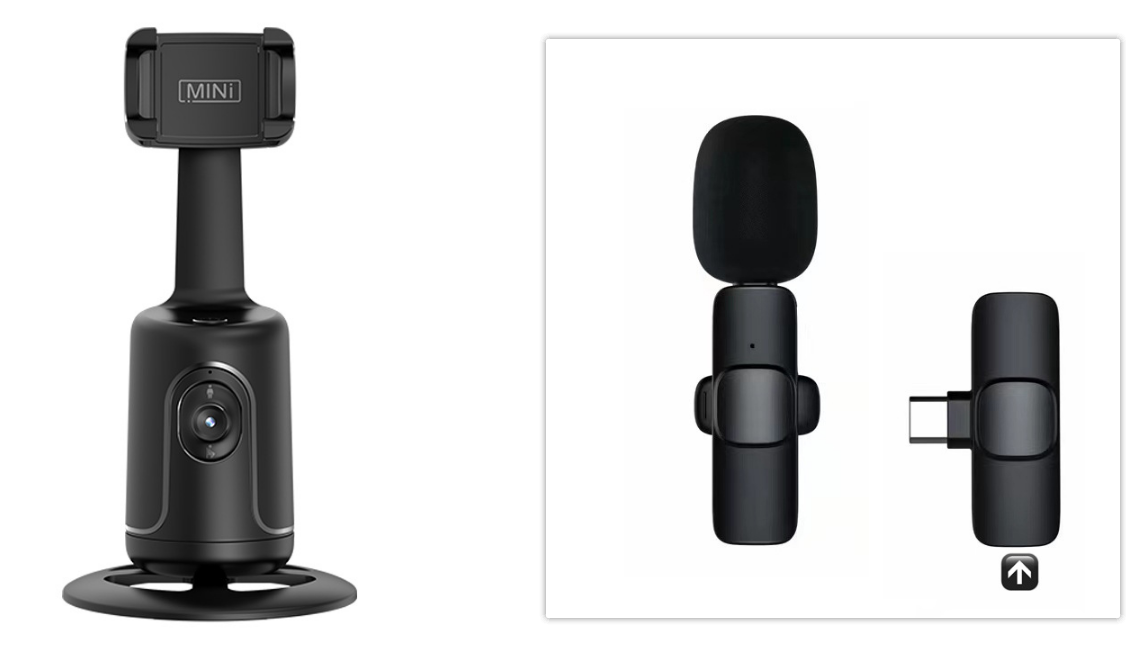 Wireless Lavalier Microphone for Live Broadcast and Short Video