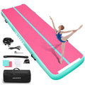 6.6 ft Inflatable Air Track Gymnastics Mat with Pump