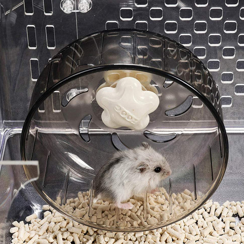 Silent Transparent Hamster Running Wheel Treadmill