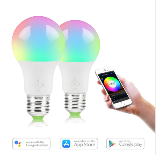 Smart WiFi Bluetooth RGBW LED Bulb