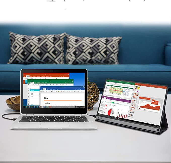 15.6" Ultra-thin Metal Portable Monitor