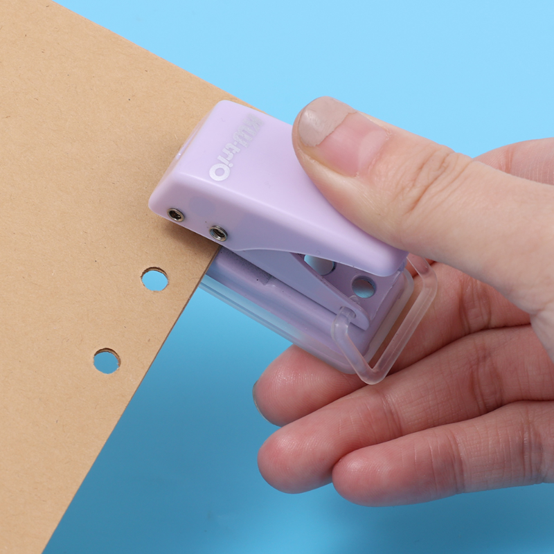 Mini Hole Punch - Cute Portable 1-Hole Paper Puncher