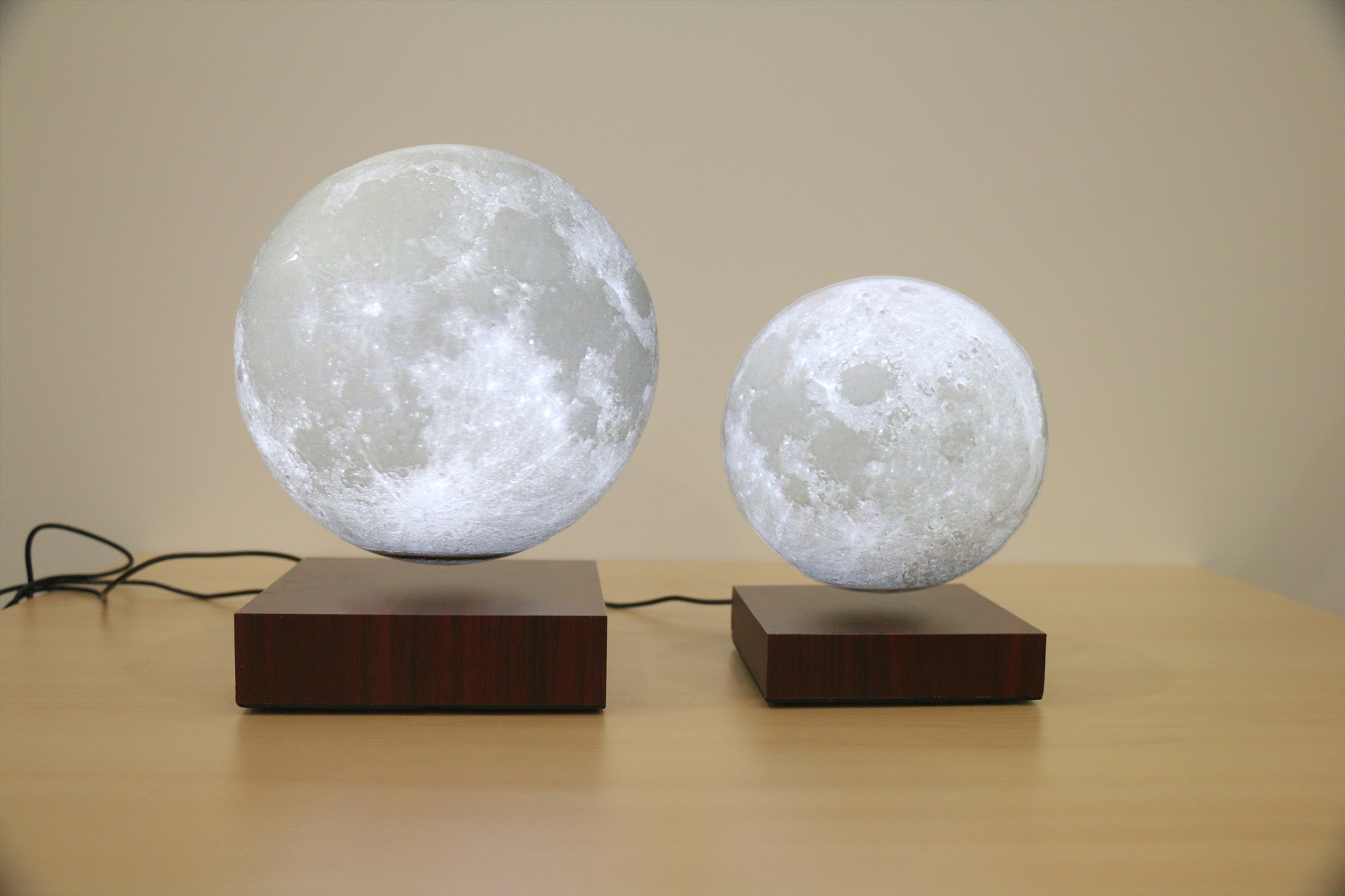 Magnetic Levitation LED Moon Lamp