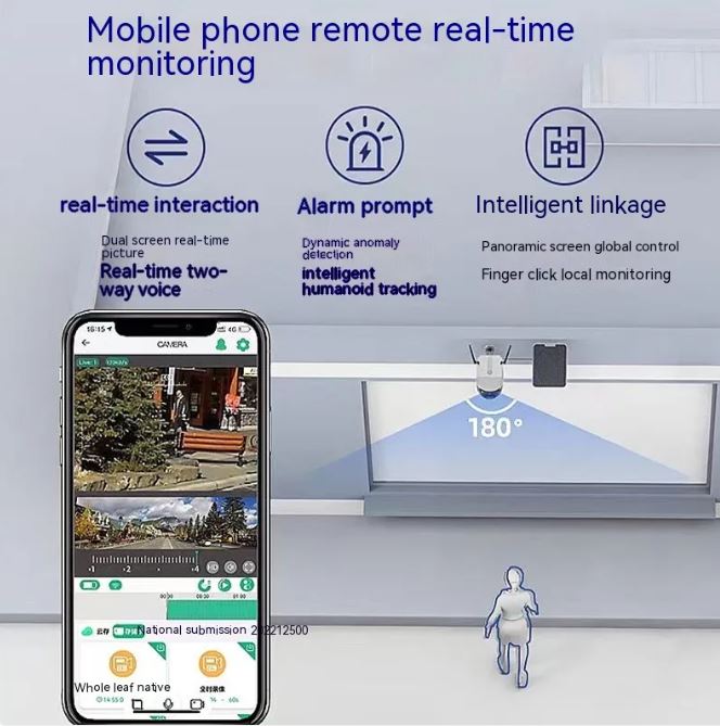 Solar-Powered WiFi Security Camera