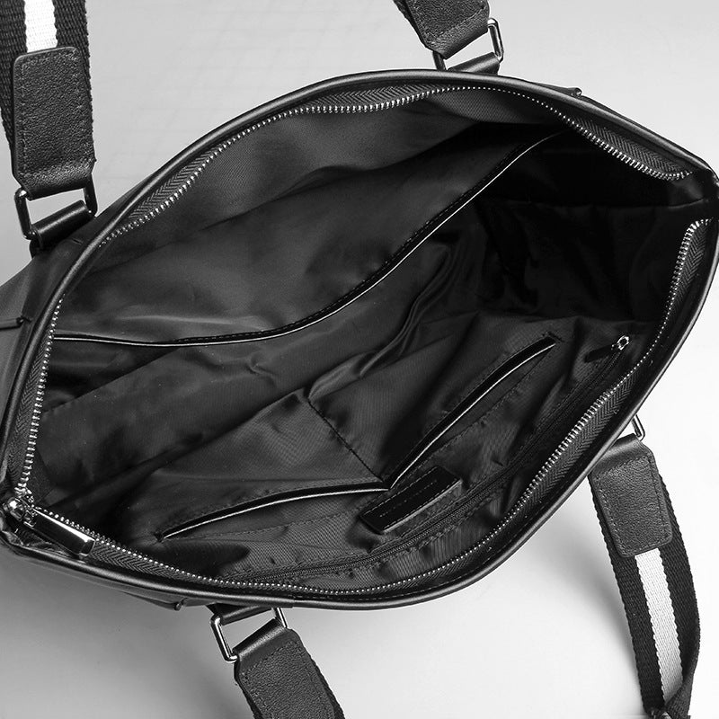 Leather Business Briefcase, Large Capacity