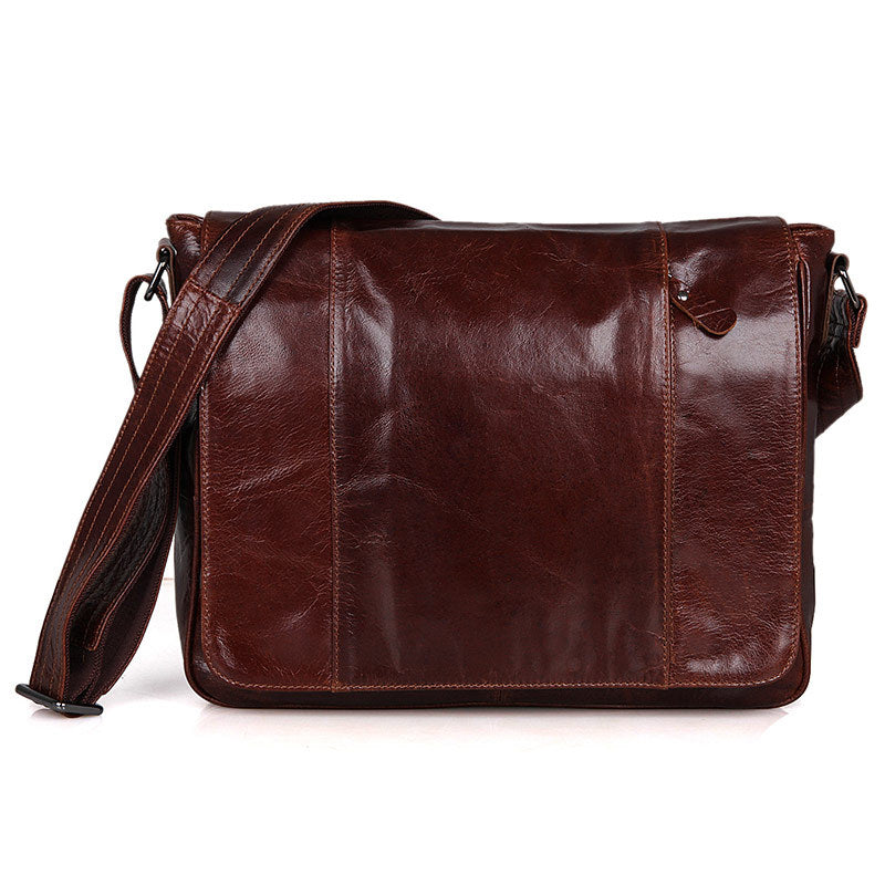 Genuine Leather Men's Crossbody Bag