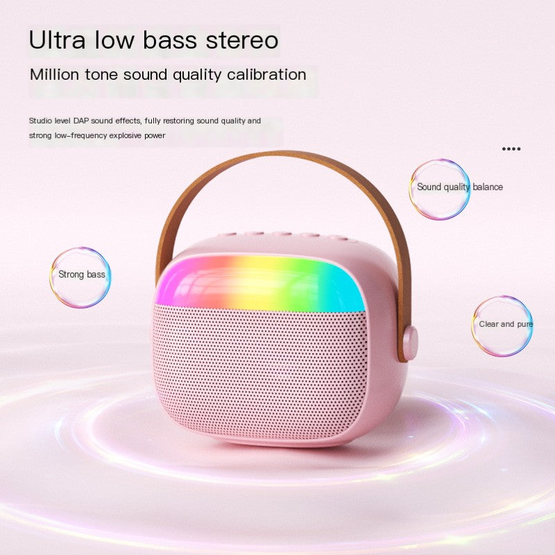 Wireless Bluetooth Karaoke Microphone Speaker Set
