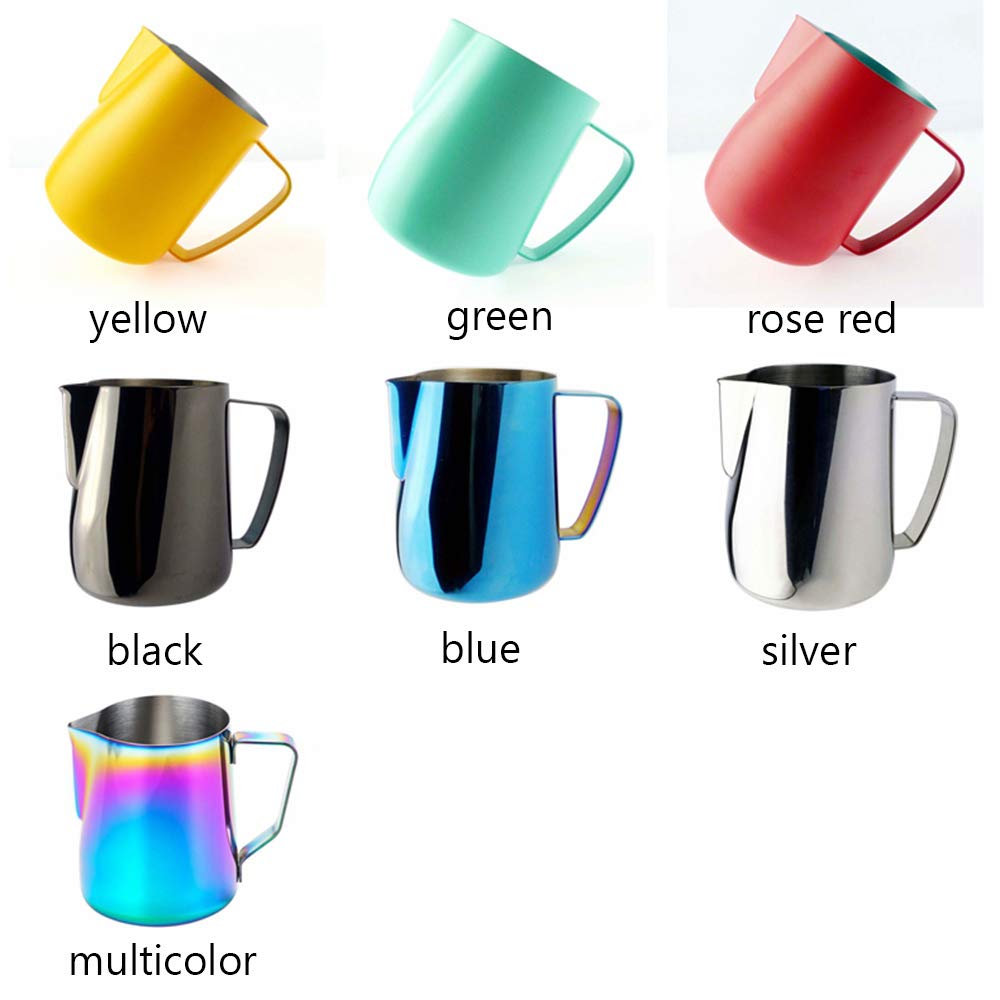 Stainless Steel Frothing Pitcher for Coffee Art