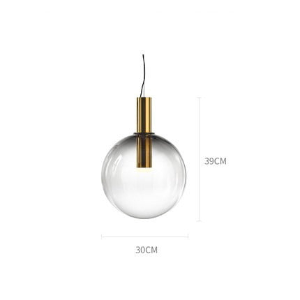 Nordic Geometric Stained Glass Chandelier