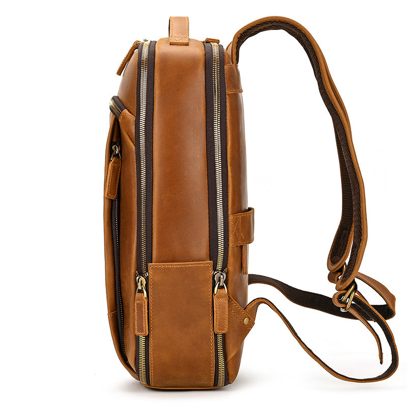 Vintage Leather Backpack