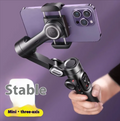 3-Axis Handheld Gimbal Stabilizer with Tripod Anti-Shake Smartphone Mount