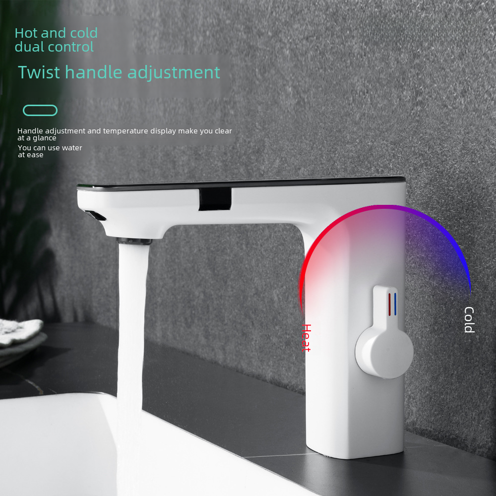 Smart Dual-Sensor Basin Faucet