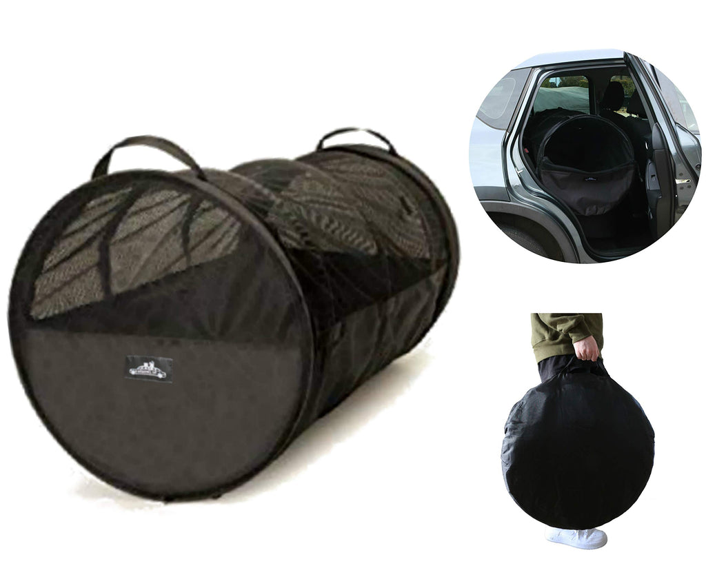 Mesh Tube Soft Pet Travel Crate, Large